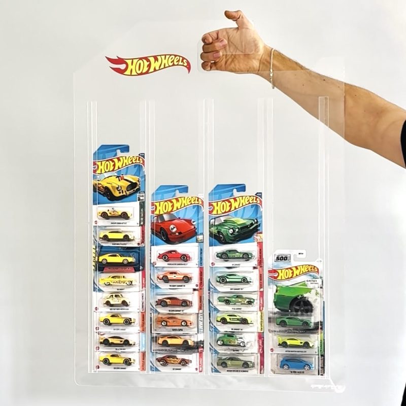 Blister Hot Wheels Transparente